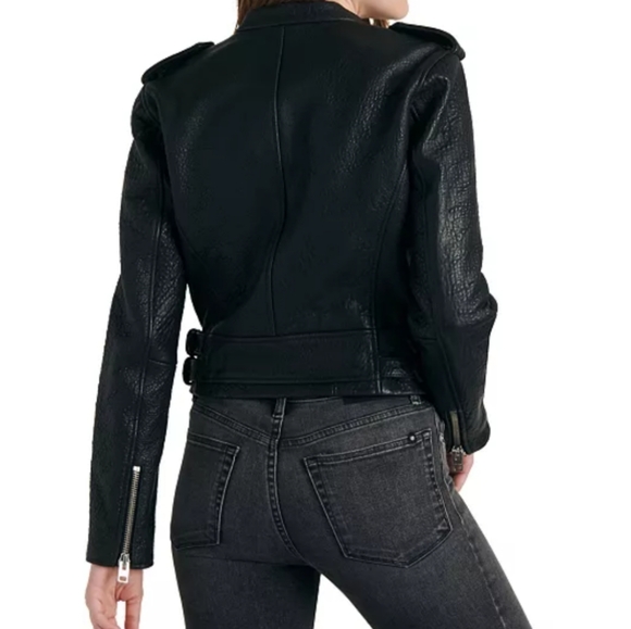 Leather Moto Jacket Lucky Brand - Picture 2 of 9